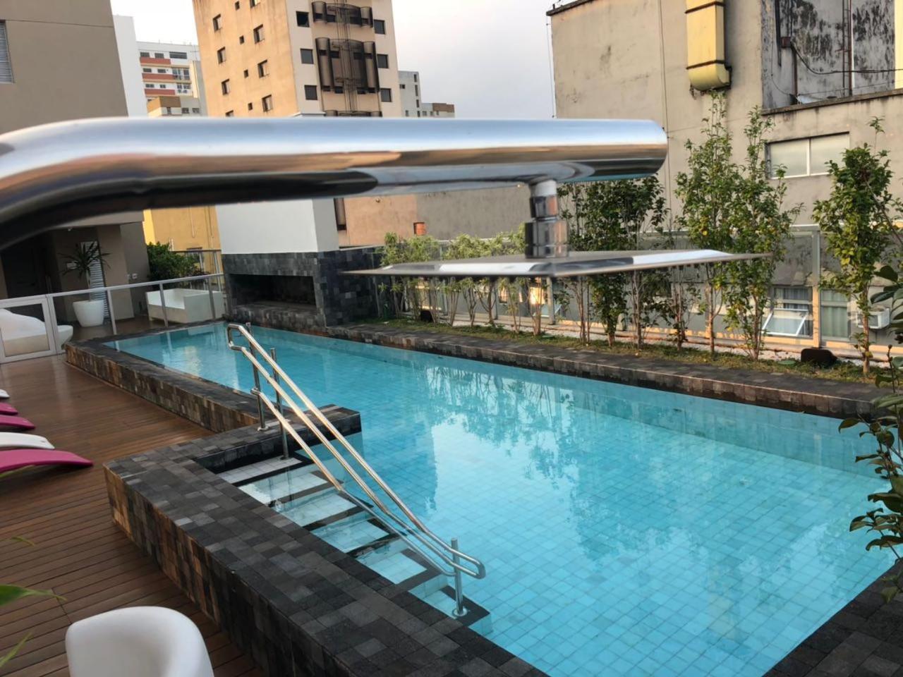 Moderno apto com piscina rua Augusta e Frei caneca San Paolo Esterno foto